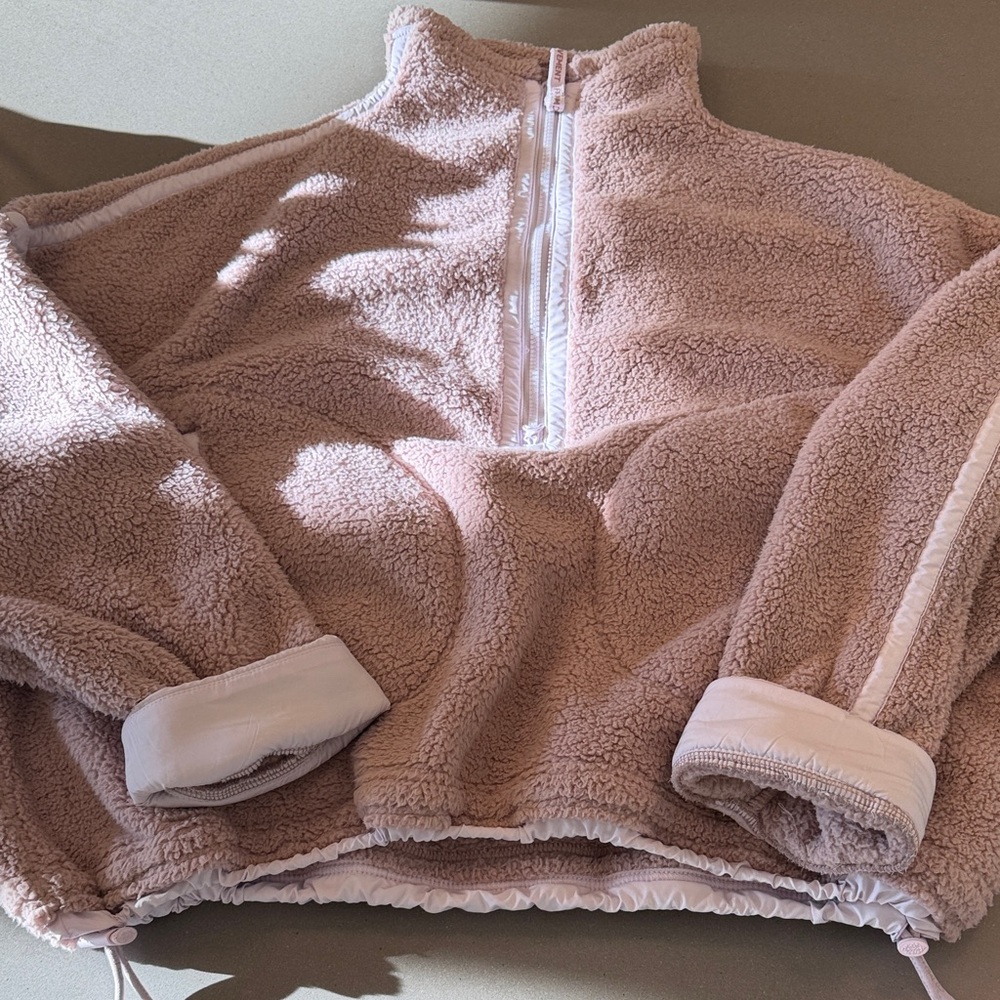 FP Movement by Free People Pink Fleece Hoodie